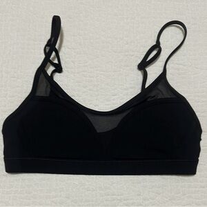 Lululemon Athletica Black Mesh Bralette